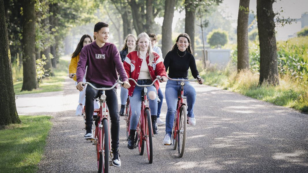 Exploring the surroundings of Ysselsteyn by bike