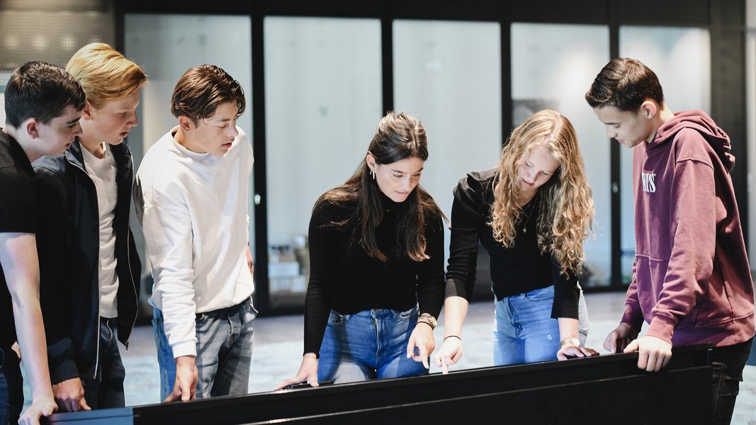 Workshop in de expositie “Sporen van de Tweede Wereldoorlog”